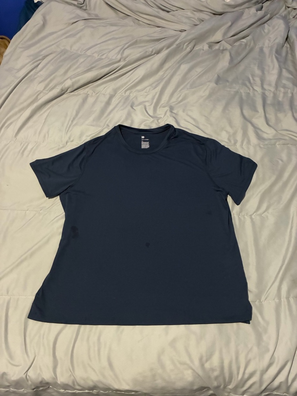 all in motion Navy Short-Sleeve Performance Tee